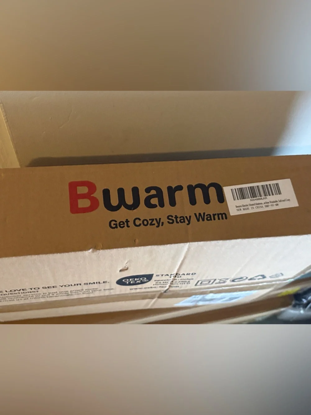 BWARM Electric Heated Mattress Pad Mini Twin Size 31 x 55 Bed Warmer